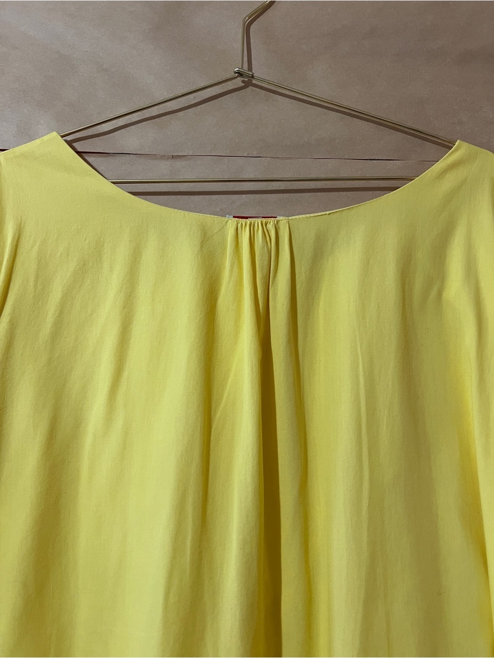 Frances Valentine | Zennia Flower Dress Floral Applique Hem Mini Yellow Size XL - Picture 11 of 15